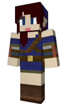 Minecraft скін по ніку Mersera