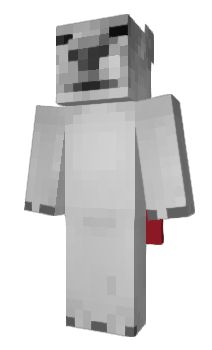 Minecraft skin ffffffd