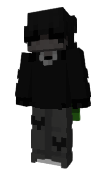 Minecraft skin PoppedMC