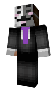 Ender Dragon in suit Minecraft Skin