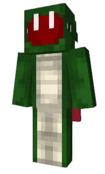 Minecraft skin QueenofSnakes