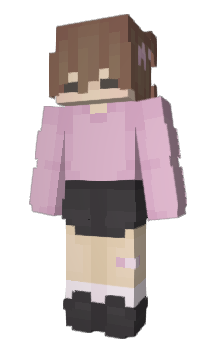 Minecraft скин по нику pinkfemboy