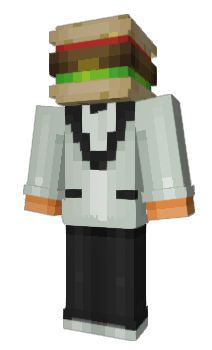 Minecraft скин по нику BurgerParty