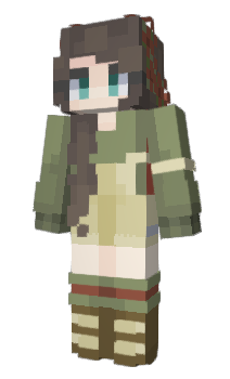 Minecraft скин по нику Rose_2000