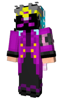 Minecraft skin fiolet2022m
