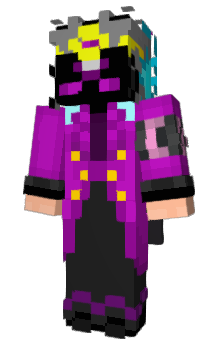 Minecraft скин по нику fiolet2022m