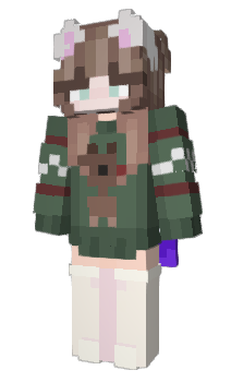 Minecraft skin NightlightLizzy