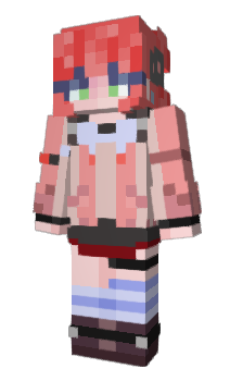 Minecraft skin IcyFireDragonHD