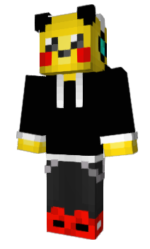 Minecraft skin Pikachu79