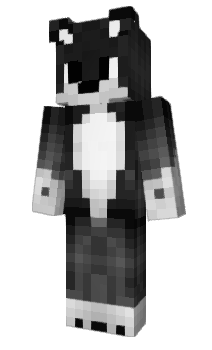 Minecraft skin LoboMessi