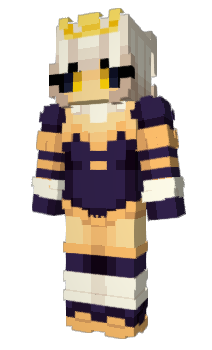 Minecraft скін по ніку MoonyBluie