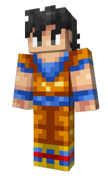 Minecraft skin Goku188