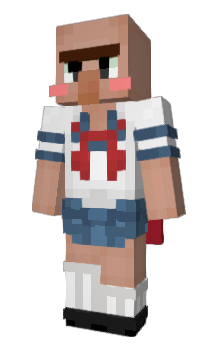 Minecraft скин по нику girlypandagamer