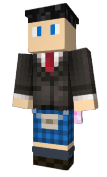 Minecraft skin ClayMore_CF_UK