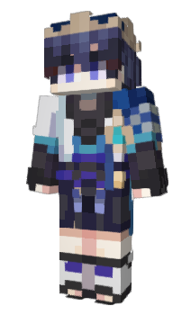 Minecraft skin Qteng
