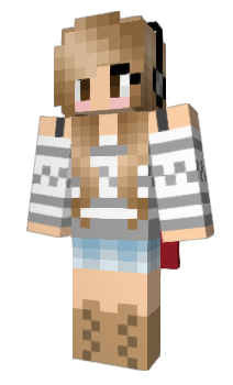 Minecraft skin T_Panda