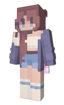 Minecraft skin foxgirlmia