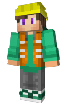 Minecraft skin Herobrinesa