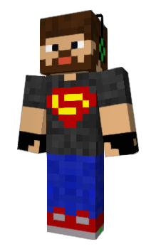 Minecraft скин по нику Volkos