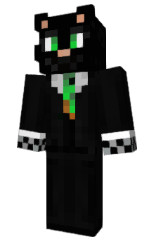 Minecraft skin Catbleck