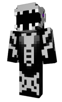 Minecraft skin BlackYoda