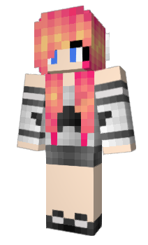 Minecraft skin YuukiMakoto