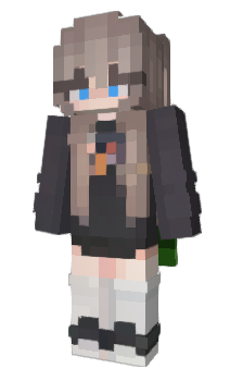 Minecraft skin Khrustallik