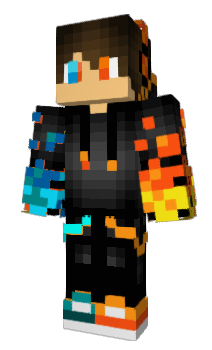 Minecraft skin Bl4ckDr4gOn