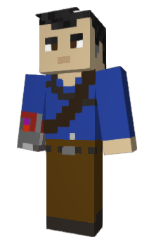 Minecraft skin boulderblock