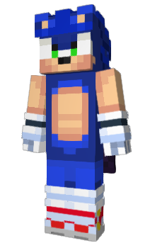 Minecraft скин по нику Shadow123Sonic