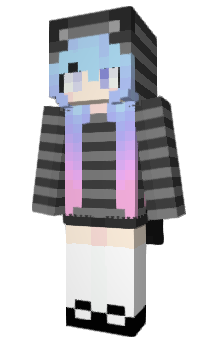 Minecraft skin depois