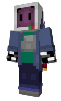 Minecraft скин по нику RedstoneBLeB