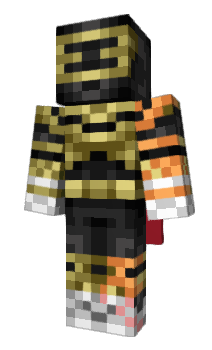 Minecraft skin GoldpowerRanger