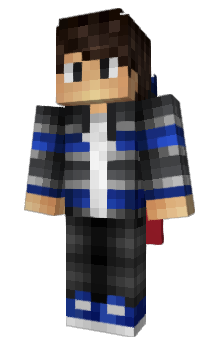 Minecraft скин по нику BlueTrojan