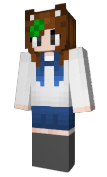 Minecraft skin BasilCatGirl