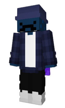 Minecraft skin Blubery