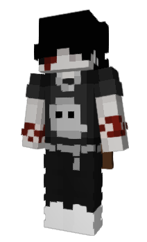 Minecraft skin Zaknite