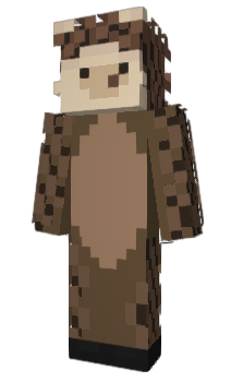 Minecraft skin Stachelig