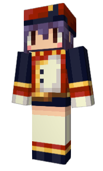 Minecraft skin ubuki