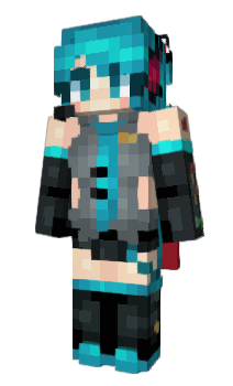 Minecraft skin Stereogram