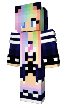 Minecraft скин по нику Girl_Worck