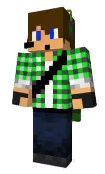 Minecraft skin frustanegra