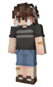 Minecraft skin Crying_child__