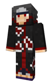 Minecraft skin Itachi55555