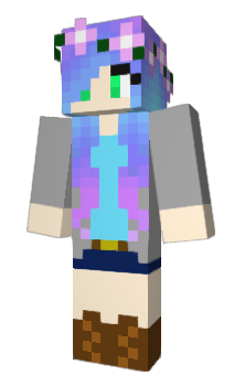 Minecraft скин по нику GalaxyGirl17