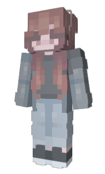 Minecraft skin Whiterede