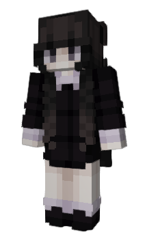 Minecraft skin gothstar
