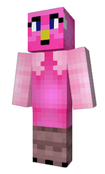 Minecraft скин по нику Flamingoman