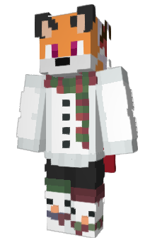 Minecraft skin HalfFurry