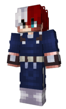 Minecraft skin ShoutoTodoroki